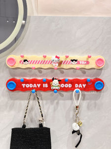 Dopamine Suction Cup Hooks Strong Load Bearing Cute Cartoon KT Cat Bedroom Entrance Door Back Adhesive Hooks No Drilling Required