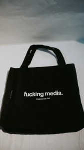 Problem Club - Totebag Fckmedia Black