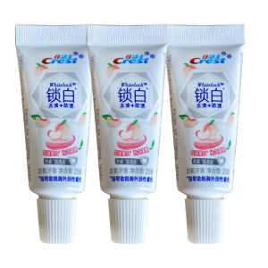 Colgate | Dual Color Whitening Toothpaste  Enzyme Fluoride Breath Freshening Plaque Removal