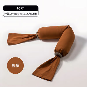 U-Shaped Maternity Pillow JOYNCLEON Supportive Back And Belly Sleeping on Side Cushion Candy Particle Long Strip Pillow