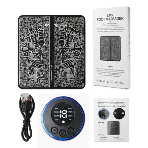 JBMBHC EMS Electric Foot Massager Pad: Relief Pain & Relax Feet