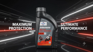 FUCHS Silkolene PRO 4 XP Fully Synthetic 10W-30 4T Motorcycle Engine Oil 1L German Tech Lubricant for Sport Scooter Dirt Bike