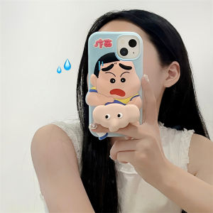 Zeallion Cute Cartton Soft Silicone Case for [Apple iPhone 14 13 12 11 Pro Max] Protective Shockrpoof Phone Cover Shell with Holder