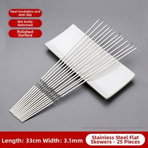 Flattened BBQ Skewers