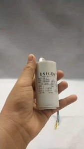 KAPASITOR POMPA AIR 14uF MEREK UNICON KAPASITOR UNICON KAPASITOR BULAT 14uF