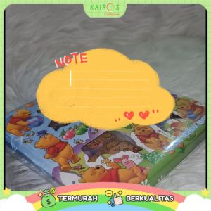 STICKER NONO WINNIE THE POOH ECER WATERPROOF 1 LEMBAR STIKER