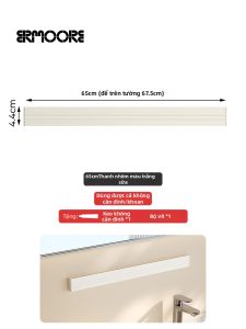 ERMO | Kệ Tường Không Cần Khoan Cho Phòng Tắm