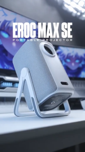 [NEW] Eroc Max SE Gimbal Projector Auto Focus 1080P Full HD 15000 Lumens Bluetooth Speaker Android 12 os