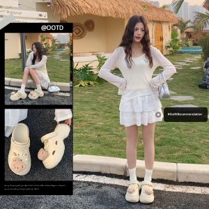 Josiny | Stylish Breathable Soft Bottom Thick Sole Womens Summer Clogs