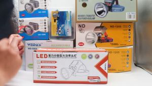 Đèn pin đội đầu chống nước XJ9158 siêu sáng chiếu xa 500-1000m vỏ hợp kim nhôm chống nước chuẩn IP56 CS100000W