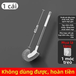 KEKESHANGJIA | Bàn Chải Vệ Sinh Toilet Treo Tường Không Bỏ Sót Góc