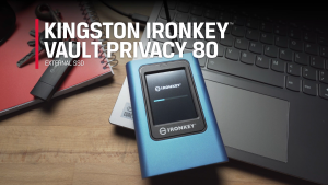 Kingston IronKey Vault Privacy 80 USB 3.2 Gen 1 Series External SSD - Portable Data Storage