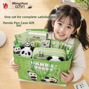 MINGZHUO | Cute Panda Pencil Case Set Gift