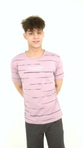 Forest Stretchable Cotton Round Neck Tee | Baju T Shirt Lelaki - 23864