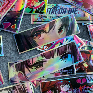 Jdm Stickers Japanese Anime Sticker Car Motorcycle Sticker Rainbow Body Car Door Trunk Laptop Decoration Decal Sticker