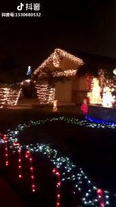 50M Outdoor Lights Christmas LED String Lights Decoration