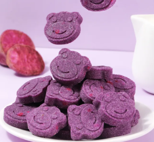 Buffalo Milk Purple Potato Cake Fresh and Delicious 200g   水牛乳紫薯糕