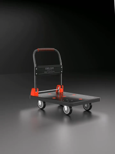 DELIXI รถเข็นของแบบพกพา รถเข็นพื้นเรียบ รถเข็นพับได้ รถเข็นสินค้า รับน้ำหนักได้ 800 โล แบบพกพาสะดวก รถเข็นอเนกประสงค์ พับเก็บง่าย