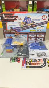 Drag Strip Turbo Balap Mobil | Mainan Lintasan Balap Mobil Mobilan Anak Laki Laki Seru