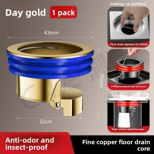 YEMO | Anti-Odor Floor Drain with Check Valve for Bathroom