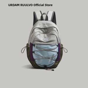 URCDN RDALVO | Contrast Color Large Capacity Leisure Backpack for Women
