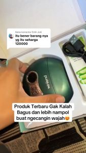 Winland Gua Sha face massage Electric Alat Pijat Electrik Setrika Wajah 2 model meteorit alami/pelapisan listrik EMS Fisioterapi Gua Sha