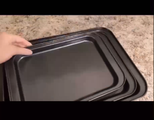 All-Inclusive Baking Supplies and Equipment Set with Non Stick Baking Pan Rectangular Baking Pan Non Stick Baking Tray Rectangular Baking Tray for Oven Oven Tray Cookie Tray for Baking Cupcake Molder & Charcoal Molder – Versatile Baking Trays and Pa