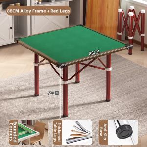 FWTDF | Folding Portable Mahjong Card Table