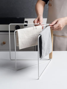 Giá Treo Khăn Nhà Bếp Kiểu Nhật Bản Có Thể Gập Lại Giá Đỡ Khăn Nhà Bếp Kiểu Chữ L Giá Đỡ Đồ Dùng Nhà Bếp Bằng Kim Loại
