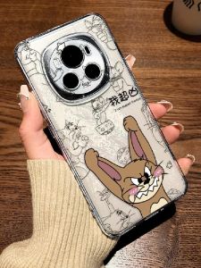 เคสโทรศัพท์มือถือ Magic รุ่น Tom And Jerry รุ่นที่ 3 ป้องกันการตกหล่นแบบเต็มจอ ป้องกันเลนส์ ลายการ์ตูนน่ารัก สำหรับผู้หญิง