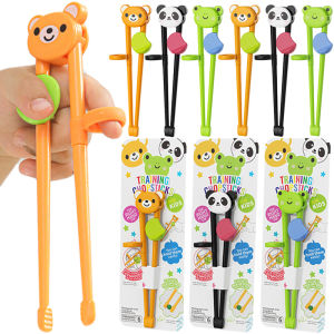 Cartoon Animal Chopsticks For Children Cute Bear Panda Elementary Learning Chopstick Baby Kids Training Tableware Food Sticks