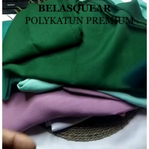 HIJAB PREMIUM BELLA SQUARE PREMIUM JAHIT TEPI / SEGIEMPAT BELLA PREMIUM 110x110 BELASQUEAR