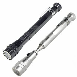 LED Working Light with Magnet Retractable Bending Car Inspection and Maintenance Auto Repair Light Strong Magnetic Tool Light Flashlight