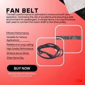 Fan Belt - For Elevator