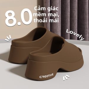 BUYANGSI | Dép Nâng Gót Phụ Nữ 8cm