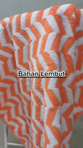 USHOP Handuk Towel Microfiber 70x140 cm Zig Zag Puzzle Daya Serap Tinggi