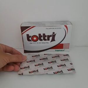 Viên uống Tottri Traphaco hỗ trợ giảm trĩ tái phát - Hộp 30 viên