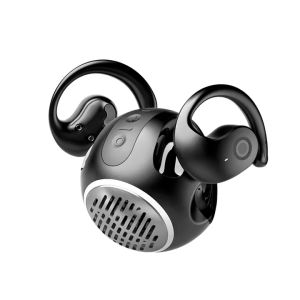 New Outdoor Mini Portable Speaker Small Audio 2 In 1 Stereo Headphones Sports BT Wireless Earbuds Ows Subwoofer Headphones