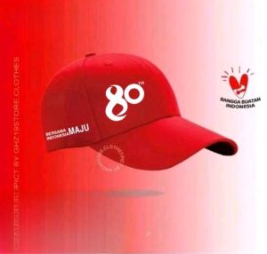 Promo Topi Baseball 17 Agustus Dirgahayu Special Hut Ri Ke 80 tahun Terbaru