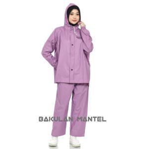 SMOOTH jas hujan setelan celana pria wanita anti rembes best quality