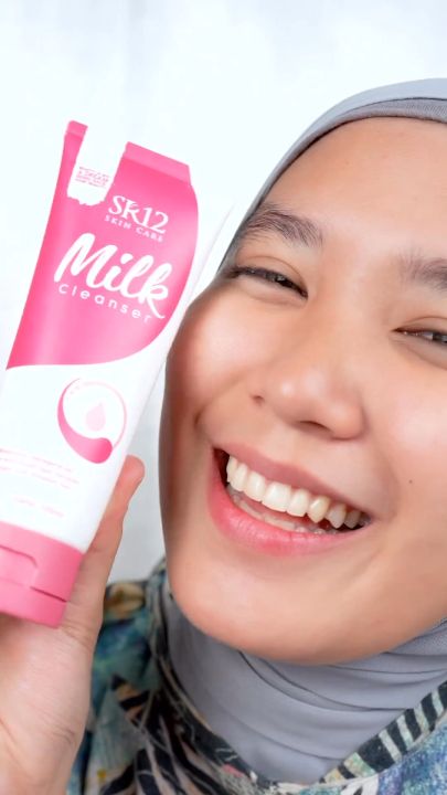 Milk Cleanser SR12 / Semua Jenis Kulit / Susu Pembersih Wajah / Membersihkan Sisa Make Up Debu Wajah