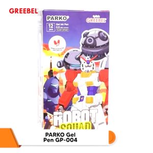 Pulpen Gel Pen Hitam Greebel Karakter Pen 1 Pack Lucu: Alat Tulis Sekolah Tinta