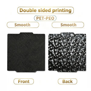 begrint | 256x256mm Spring Steel Build Plate Double Sided PEI PET PEO Sheet For Flashforge Creator 5 Creator 5 PRO C5 3D Printer Parts