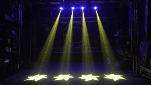 เลเซอร์ปาร์ตี้ ไฟเวที 30W แถบแสง ผ้าสำอาง ไฟหมูน แสงเอฟเฟกต์ แสงเลเซอร์ เคลื่อนยาย คลินิก