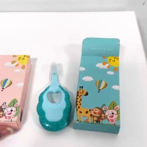 DreamBaby Sikat Gigi Anak Bayi Cotton Training Baby Toothbrush Lembut Jerapah