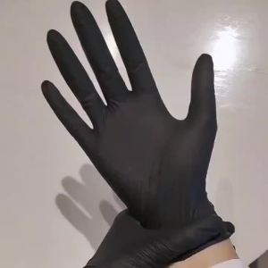 YONGRUN S/M/L/Xl Nitrile Disposable Cleaning Gloves Waterproof Kitchen Cleaning Tattoo Eyebrow Hairdressing Home Gloves 4 Sizes
