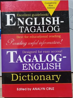ENGLISH-TAGALOG / TAGALOG-ENGLISH DICTIONARY - A. Cruz