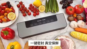 6 In 1 Vacum Sealer Makanan Otomatis Free 10pcs Vacuum Bags Alat Vacum Makanan Kering Dan Basah