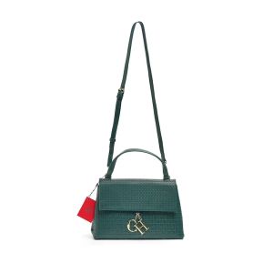 Túi Xách CH Nhẹ PU+TPU 28x12x9cm Túi Tote Nhỏ Gọn Có Ngăn Khóa Kéo 5 Màu Đựng Điện Thoại & Ví