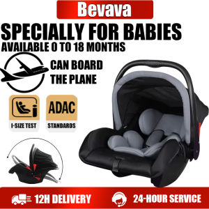 Car Seat for Baby Lightweight 4 in 1 Baby Car Seat Carrier Basket Toddler Car Seat with Net